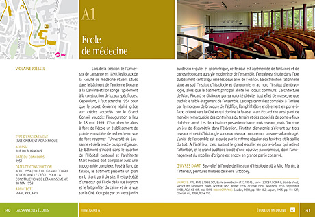 Architecture de poche : Lausanne – les écoles