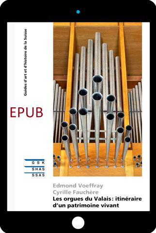 Cover SKF «EPUB Les orgues du Valais : itinéraire d‘un patrimoine vivant»